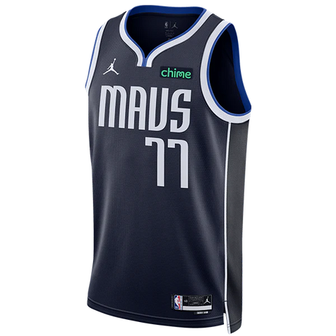 LUKA DONCIC DALLAS MAVERICKS BLUE SWINGMAN JERSEY