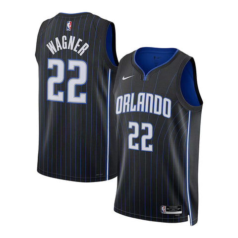 FRANZ WAGNER ORLANDO MAGIC BLACK SWINGMAN JERSEY