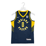 TYRESE HALIBURTON INDIANA PACERS BLUE SWINGMAN JERSEY