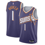 DEVIN BOOKER PHOENIX SUNS PURPLE SWINGMAN JERSEY