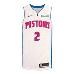 CADE CUNNINGHAM DETROIT PISTONS WHITE SWINGMAN JERSEY