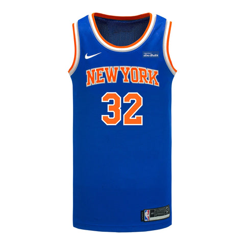 KARL ANTHONY TOWNS NEW YORK KNICKS BLUE SWINGMAN JERSEY