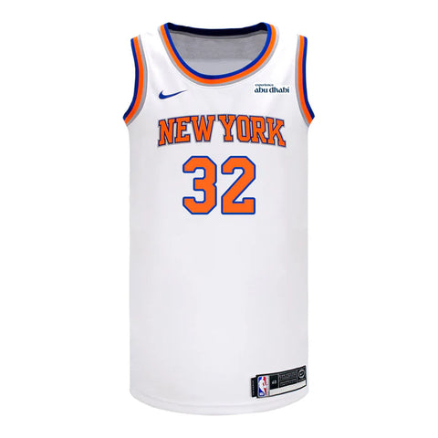 KARL ANTHONY TOWNS NEW YORK KNICKS WHITE SWINGMAN JERSEY