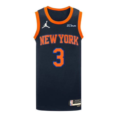 JOSH HART NEW YORK KNICKS NAVY SWINGMAN JERSEY