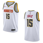 NIKOLA JOKIC DENVER NUGGETS WHITE SWINGMAN JERSEY