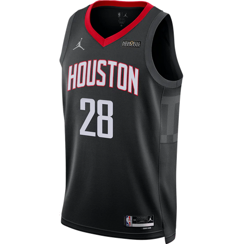 ALPEREN SENGUN HOUSTON ROCKETS BLACK SWINGMAN JERSEY