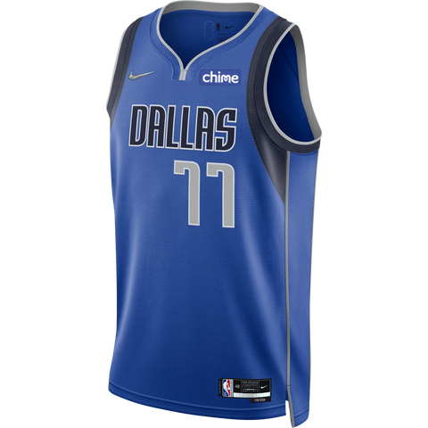 LUKA DONCIC DALLAS MAVERICKS BLUE SWINGMAN JERSEY