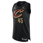 DONOVAN MITCHELL CLEVELAND CAVALIERS BLACK SWINGMAN JERSEY