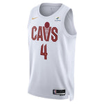 EVAN MOBLEY CLEVELAND CAVALIERS WHITE SWINGMAN JERSEY