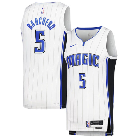 PAOLO BANCHERO ORLANDO MAGIC WHITE SWINGMAN JERSEY