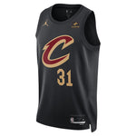 JARRETT ALLEN CLEVELAND CAVALIERS BLACK SWINGMAN JERSEY