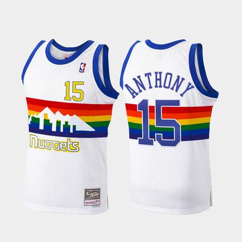 CARMELO ANTHONY DENVER NUGGETS THROWBACK JERSEY