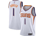 DEVIN BOOKER PHOENIX SUNS WHITE SWINGMAN JERSEY