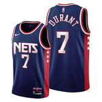 KEVIN DURANT BROOKLYN NETS 2021-22 CITY EDITION JERSEY