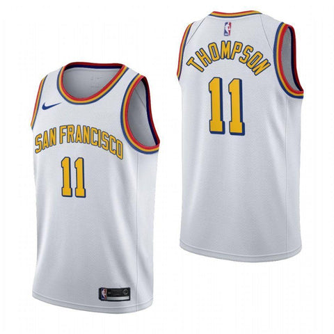 KLAY THOMPSON GOLDEN STATE WARRIORS THROWBACK JERSEY