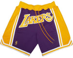 LOS ANGELES LAKERS BASKETBALL SHORTS