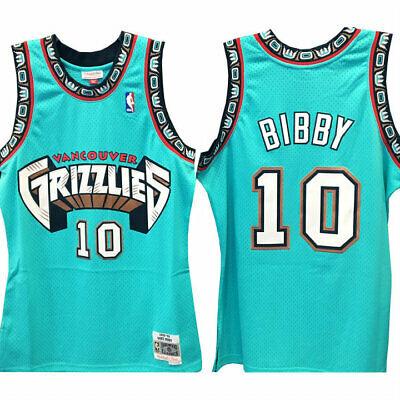 MIKE BIBBY MEMPHIS GRIZZLIES VANCOUVER THROWBACK JERSEY