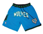 MINNESOTA TIMBERWOLVES BASKETBALL SHORTS