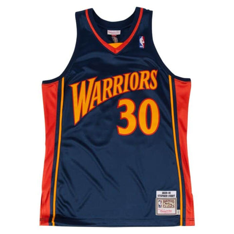 STEPHEN CURRY GOLDEN STATE WARRIORS THROWBACK JERSEY